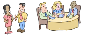Organisation cartoon